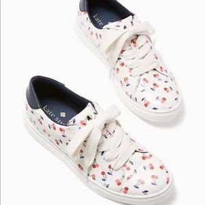 New! Kate Spade Cherry sneakers